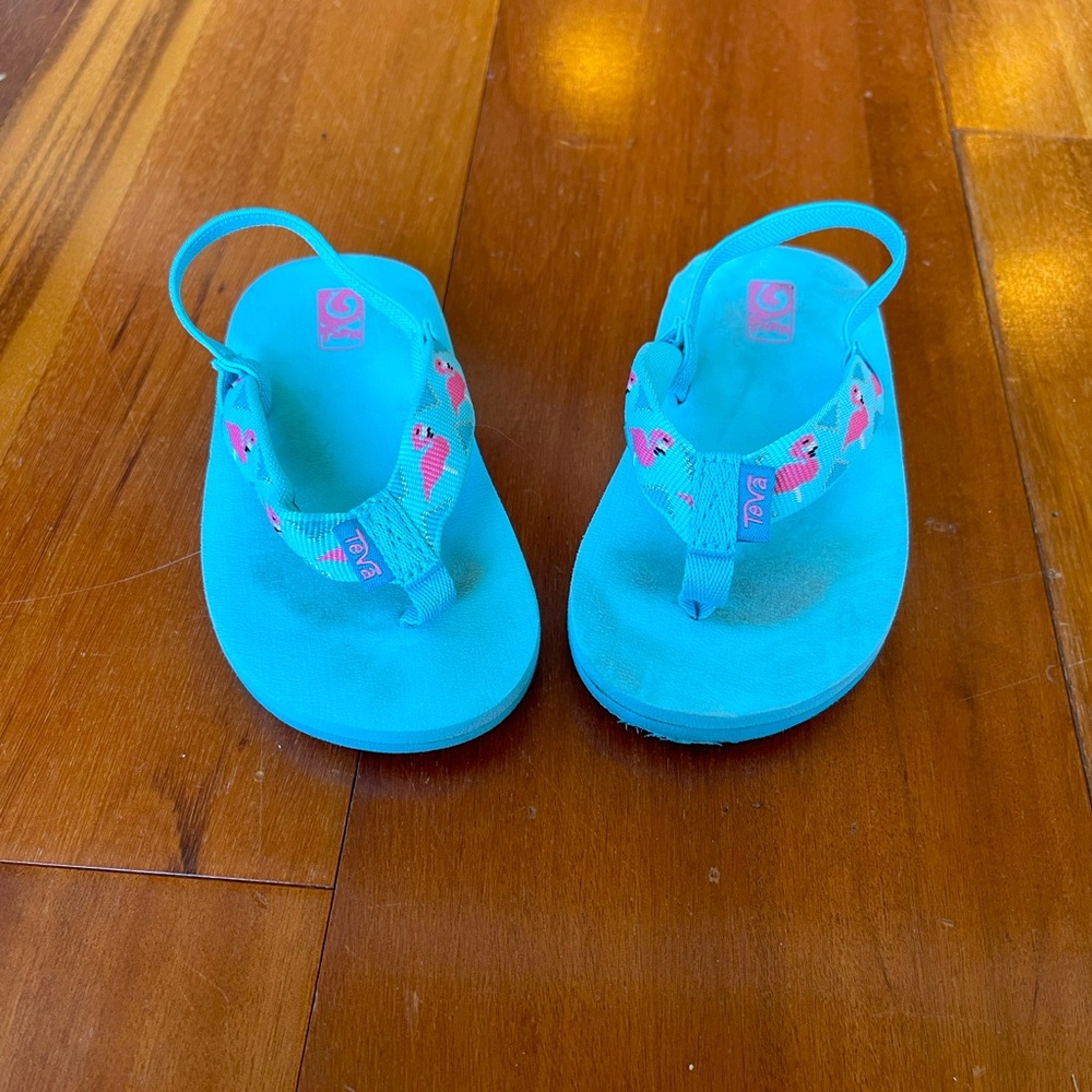 Toddler Teva flip-flops